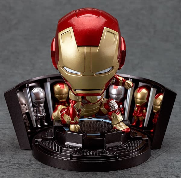 Nendoroid - Iron Man 3: Iron Man Mark 42 Hero's Edition + Hall of Armor Set