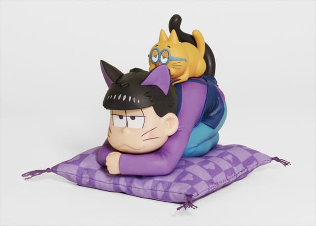 Osomatsu-san - Ichimatsu Cat Paperweight & Esper Nyanko Memo Stand