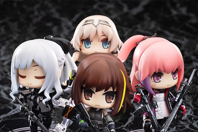 MINICRAFT Series Deformed Posable Figure Girls' Frontline Rebel Squad Ver.