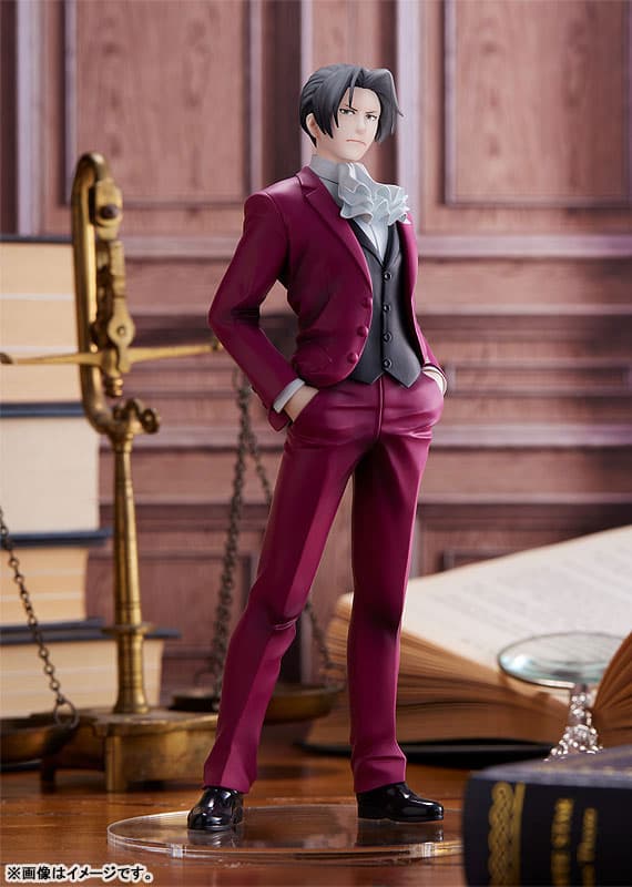 POP UP PARADE Ace Attorney Miles Edgeworth Complete Figure