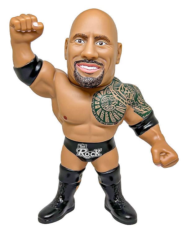 16d Soft Vinyl Collection 021 WWE The Rock Complete Figure