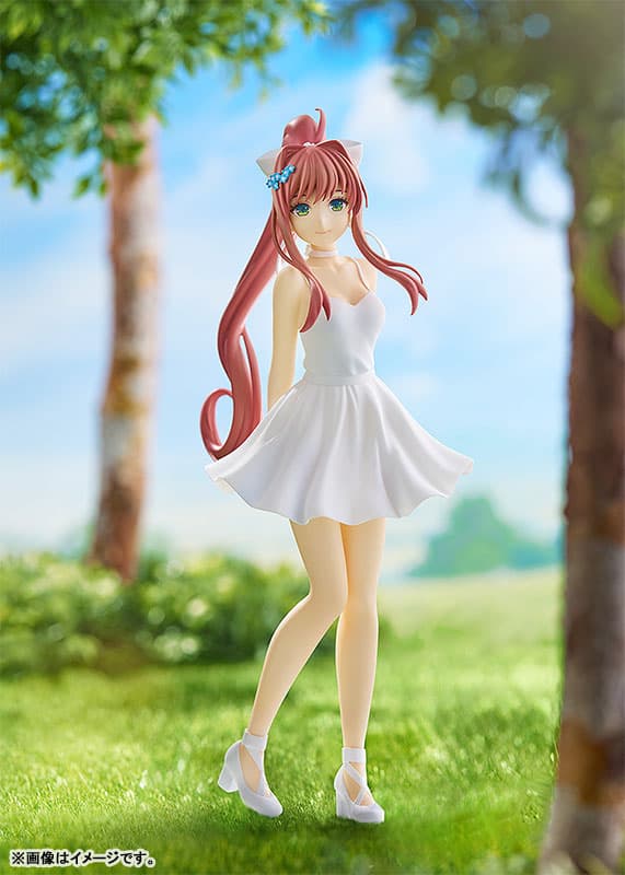 POP UP PARADE Doki Doki Literature Club! Monika White Dress ver. Complete Figure