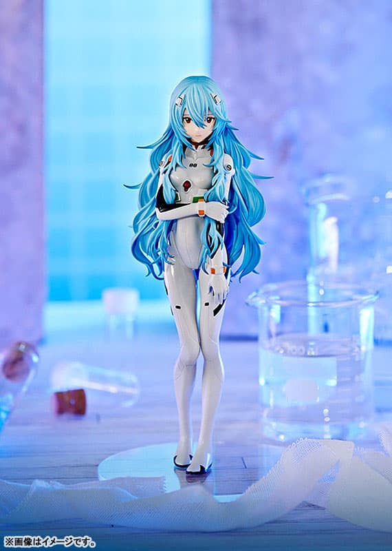 POP UP PARADE Rebuild of Evangelion Rei Ayanami: Long Hair Ver. Complete Figure