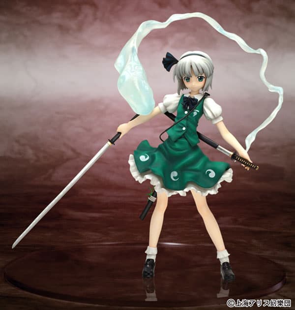 Touhou Project - Half-Human Half-Ghost Gardener "Youmu Konpaku" 1/8 Complete Figure