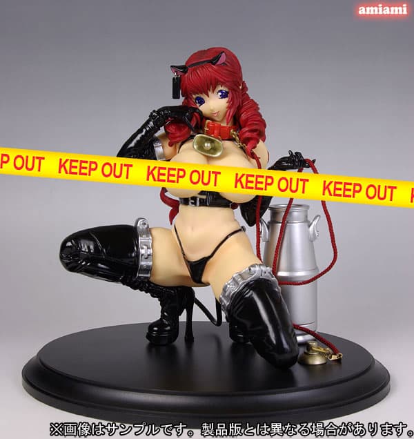 Shokunyuu 2 - Sanae Aizawa Black Version 1/4 Complete Figure