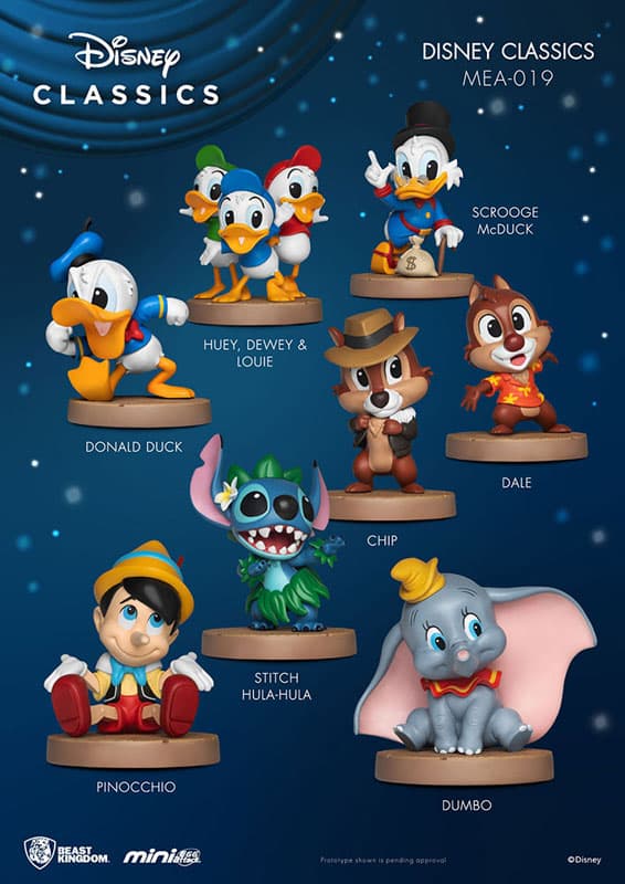 Mini Egg Attack "Disney" Classic Series 8Figure Set