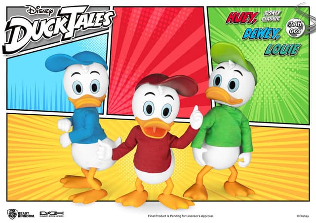 Dynamic Action Heroes #069 "Duck Tales" Huey & Dewey & Louie