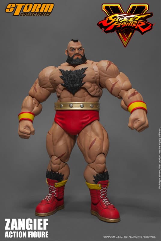 Street Fighter V - Action Figure: Zangief