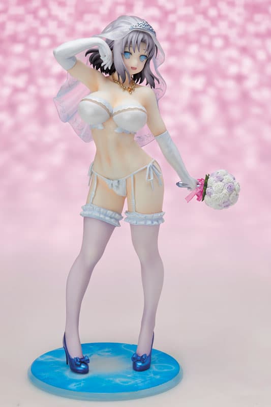 Gokubi Girls Super Premium Senran Kagura NEW WAVE G Burst 2nd Reproduction Edition Yumi Wedding Lingerie Ver. 1/6