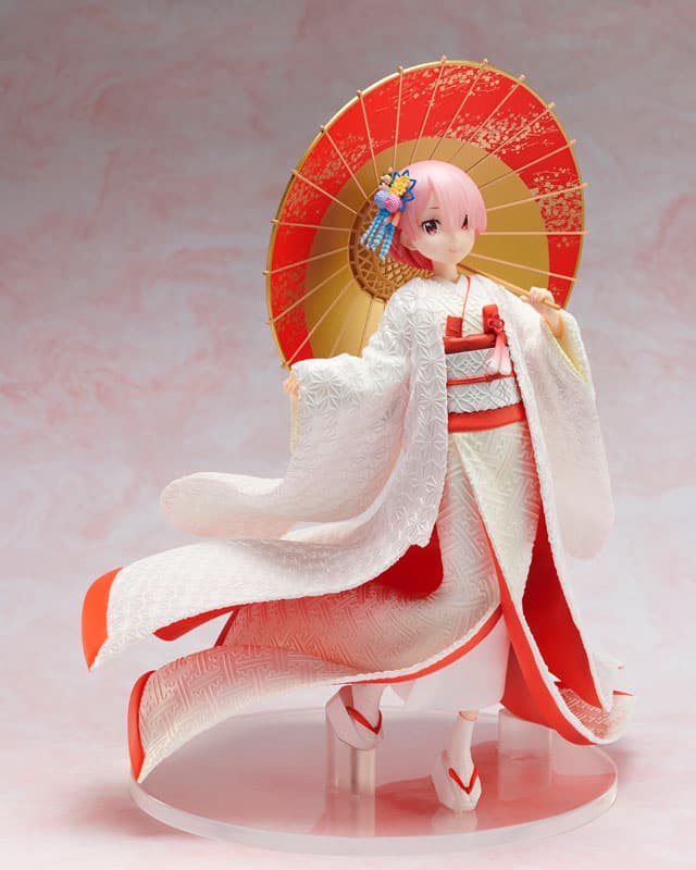 Re:ZERO -Starting Life in Another World- Ram -White Kimono- 1/7 Complete Figure