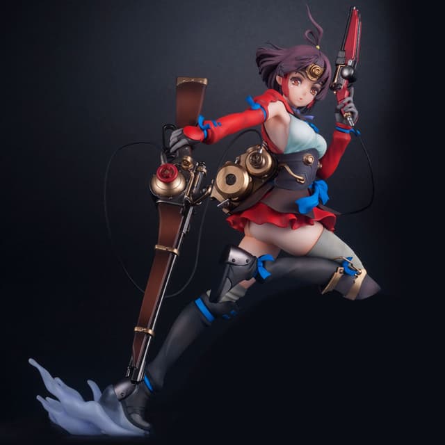 Hdge technical statue No.17 Kabaneri of the Iron Fortress - Mumei Haruhiko Mikimoto Complete Supervision Ver. Complete Figure
