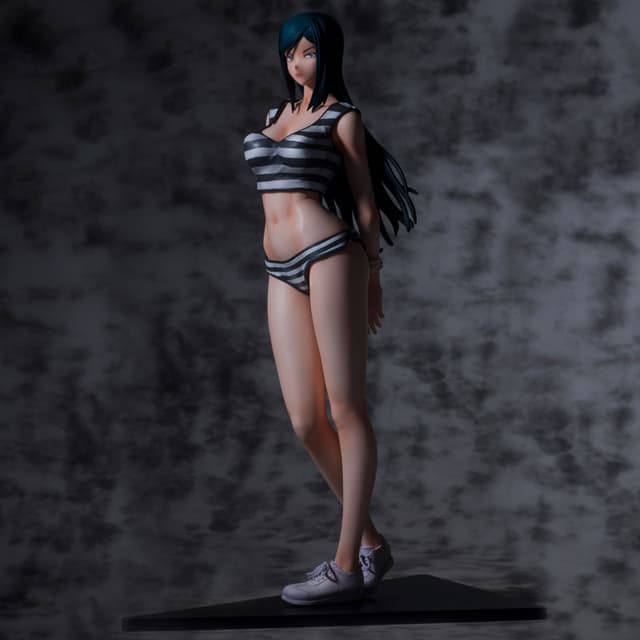 Hdge technical statue No.20 Prison School - Mari Kurihara Complete Figure