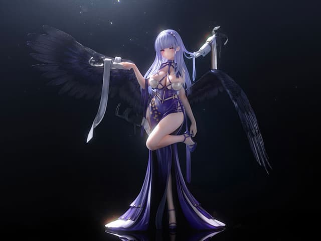 Azur Lane Dido Anxious Bisque Doll Ver. 1/7 Complete Figure