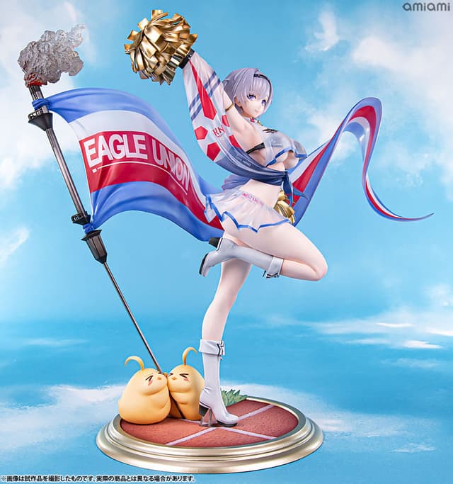 Azur Lane Reno Biggest Little Cheerleader 1/6 Complete Figure