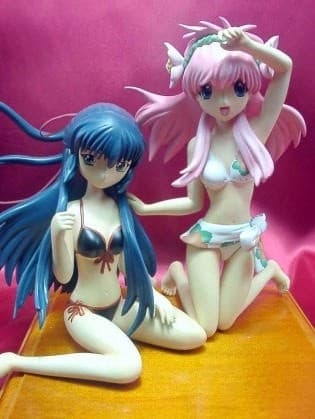 Galaxy Angel - Milfeulle Sakuraba - White Bikini ver.