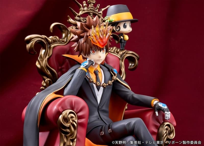 TV Anime "Reborn!" Tsunayoshi Sawada & Reborn Complete Figure, view 11 of 15