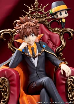 TV Anime "Reborn!" Tsunayoshi Sawada & Reborn Complete Figure, view 15 of 16