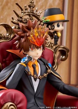 TV Anime "Reborn!" Tsunayoshi Sawada & Reborn Complete Figure, view 9 of 16