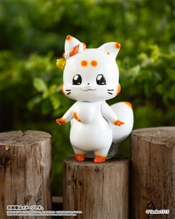 Chibi Creature Little Fox with Two Tails Tenko Soft Vinyl Figure, view 8 of 13