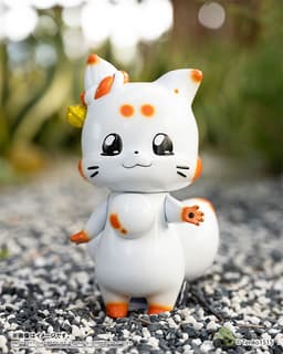Chibi Creature Little Fox with Two Tails Tenko Soft Vinyl Figure, view 9 of 13