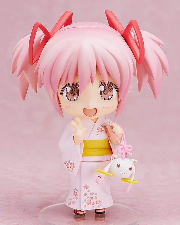 Gekijouban Mahou Shoujo Madoka★Magica - Kaname Madoka - Kyuubey - Nendoroid (#432) - Yukata ver.