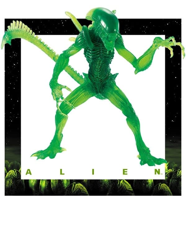 Alien: Resurrection - Alien Warrior - Super Special Series - Skeleton Green ver.