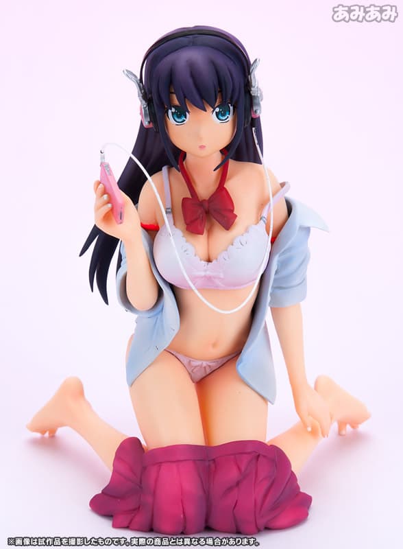 Seifuku Shoujo Illustrated by Poyoyon Rock - Mikoto Orihime Straight Hair Ver. Milestone Limited Distribution Edition 1/10 Complete Figure