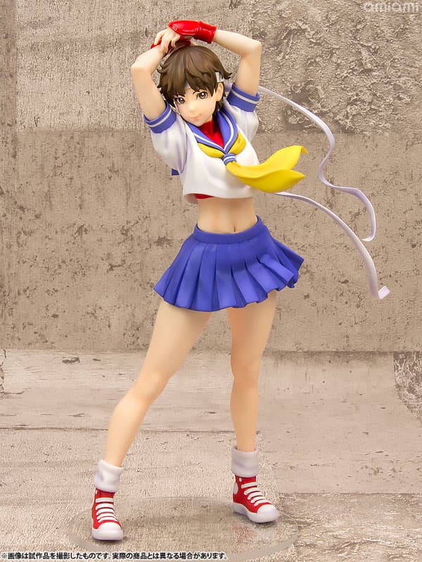 STREET FIGHTER BISHOUJO Sakura -ROUND 2- 1/7 Complete Figure