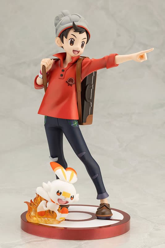 ARTFX J "Pokemon" Series Victor with Scorbunny 1/8 Complete Figure