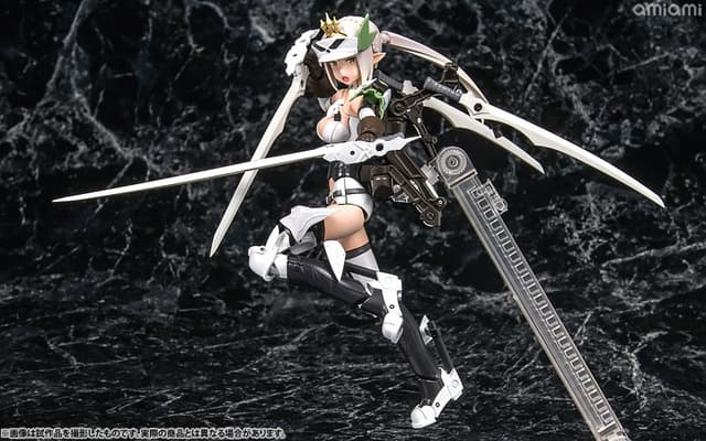Megami Device Collboration Busou Shinki Jaeger Type Edelweiss 1/1 Plastic Model