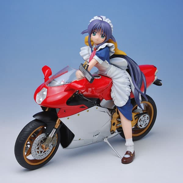 Mahoro-san and Sports Motorcycle Mumen ha Ikenai to Omoimasu Ver. 1/12 Complete Figure