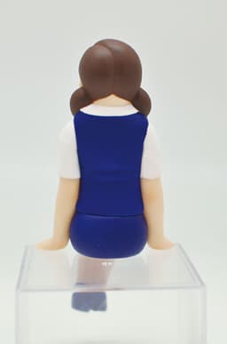 Cup no Fuchiko - Sofubi no Fuchiko Navy, view 3 of 3