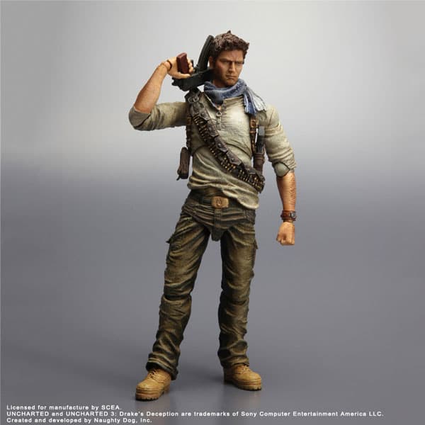 Uncharted 3 - Play Arts Kai: Nathan Drake Action Figure