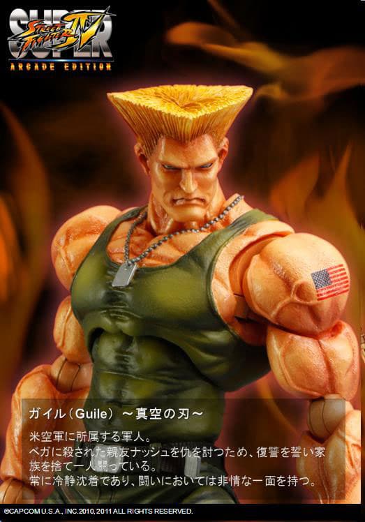 Super Street Fighter 4 Arcade Edition - Play Arts Kai Vol.3 Guile