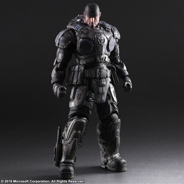 Play Arts Kai - Gears of War: Marcus Fenix Action Figure
