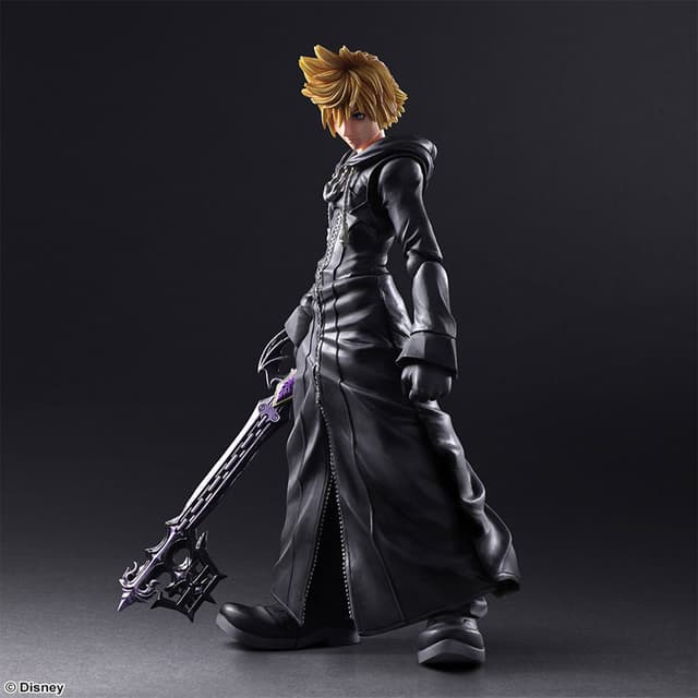 Play Arts Kai - Kingdom Hearts II: Roxas -Organization XIII Ver.- Action Figure