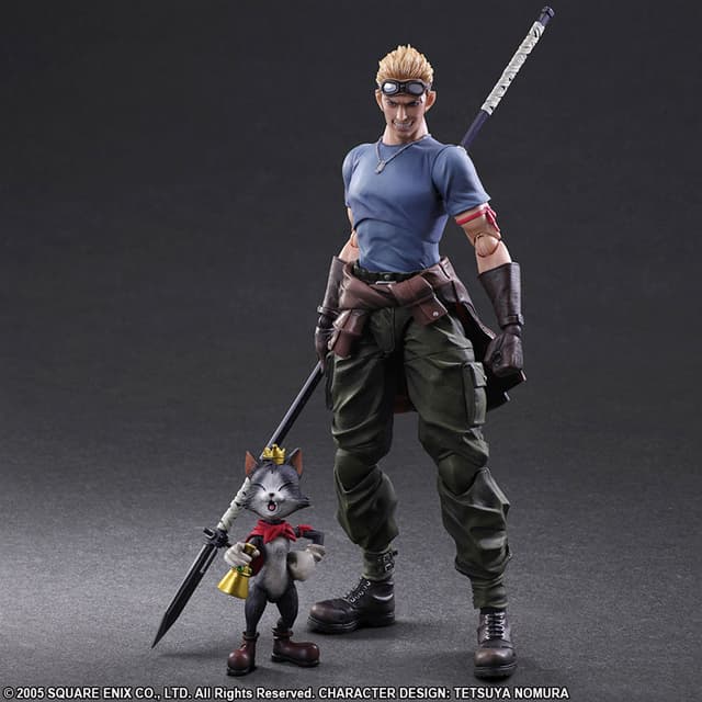Play Arts Kai - FINAL FANTASY VII ADVENT CHILDREN: Cid Highwing & Cait Sith