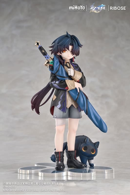RISE UP+ Honkai: Star Rail Chibi Cat Series Figure Blade Ver. Complete Figure