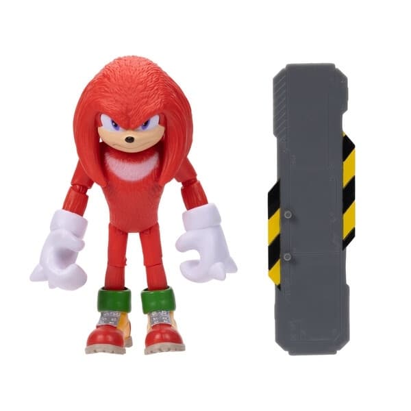 Sonic the Hedgehog 2 - Knuckles the Echidna - Sonic 4-Inch Articulated Figure (Movie Wave 1)