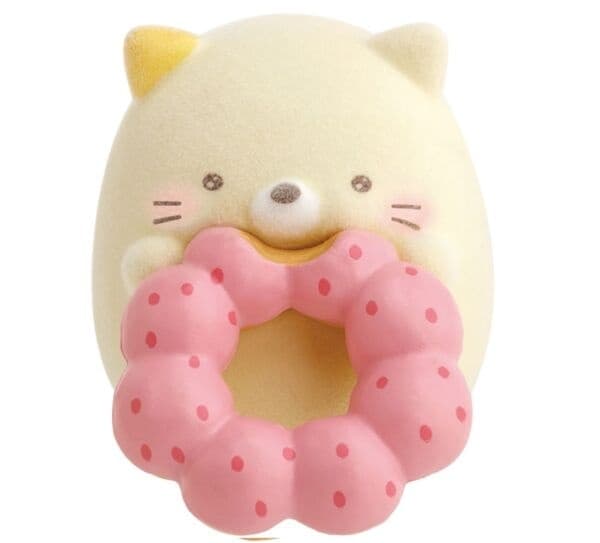 Sumikko Gurashi - Neko - Flocky Figure - Pon de Strawberry