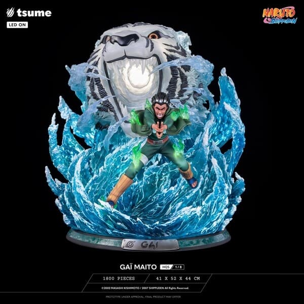 Naruto Shippuuden - Maito Gai - HQS - 1/8