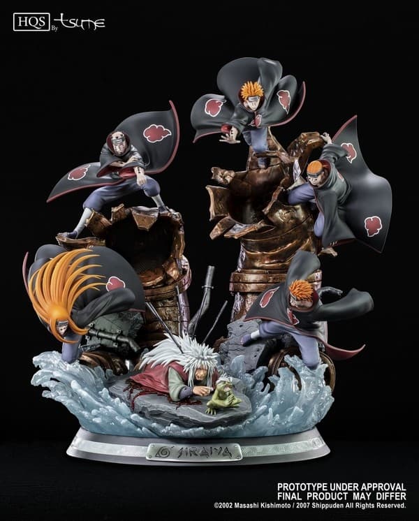 Naruto Shippuuden - Jiraiya - Pain - HQS - 1/8 - One Last Heartbeat