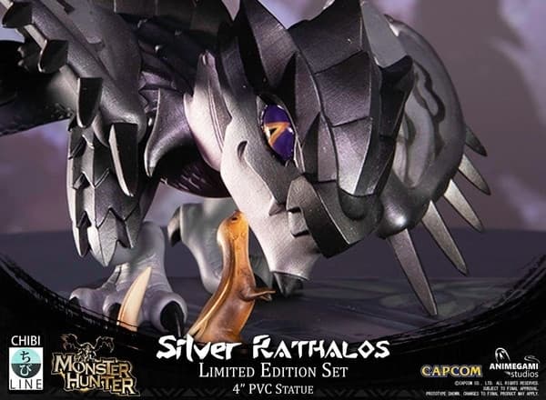 Monster Hunter World - Liolaeus - Ancient Forest - Chibi Line - Silver