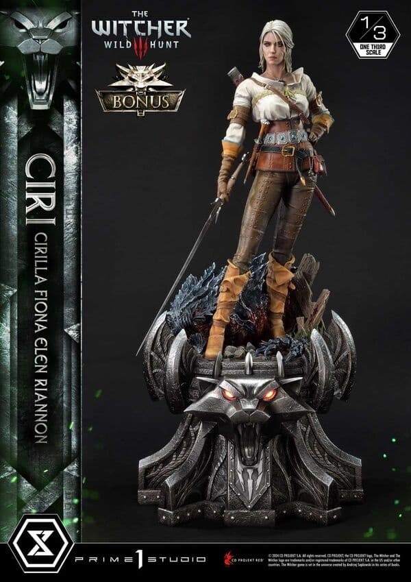 The Witcher 3: Wild Hunt - Ciri - Hound of the Wild Hunt - Museum Masterline Series (MMW3-03S) - 1/3 - Bonus Version