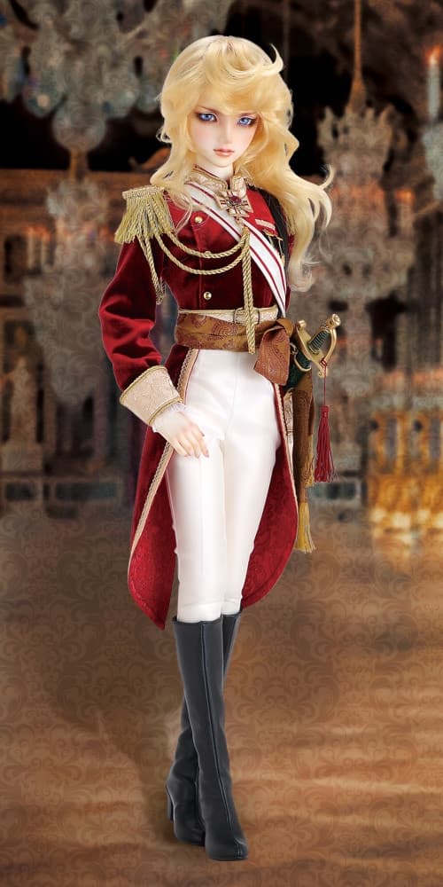 Versailles no Bara - Oscar François de Jarjayes - Super Dollfie - Super Dollfie 16 - 1/3 - Colonel de la Garde Royale