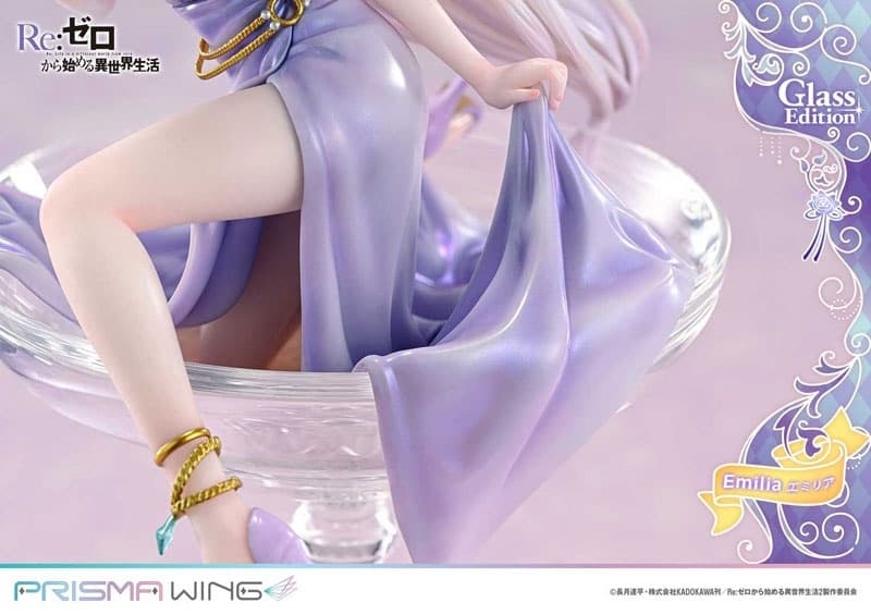 PRISMA WING Re:ZERO -Starting Life in Another World- Emilia Glass Edition 1/7 Complete Figure, view 15 of 21