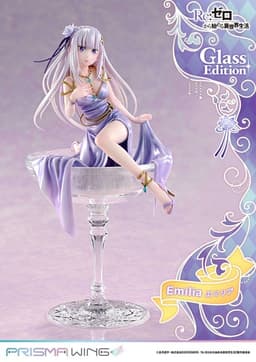 PRISMA WING Re:ZERO -Starting Life in Another World- Emilia Glass Edition 1/7 Complete Figure, view 20 of 22