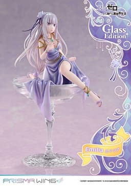PRISMA WING Re:ZERO -Starting Life in Another World- Emilia Glass Edition 1/7 Complete Figure, view 6 of 22