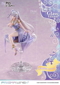 PRISMA WING Re:ZERO -Starting Life in Another World- Emilia Glass Edition 1/7 Complete Figure, view 9 of 22