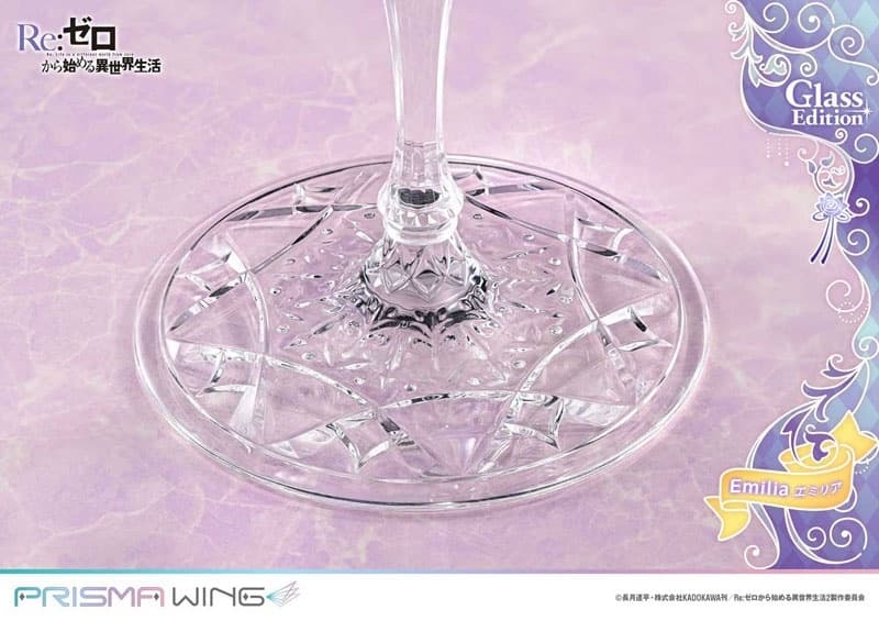 PRISMA WING Re:ZERO -Starting Life in Another World- Emilia Glass Edition 1/7 Complete Figure, view 16 of 21